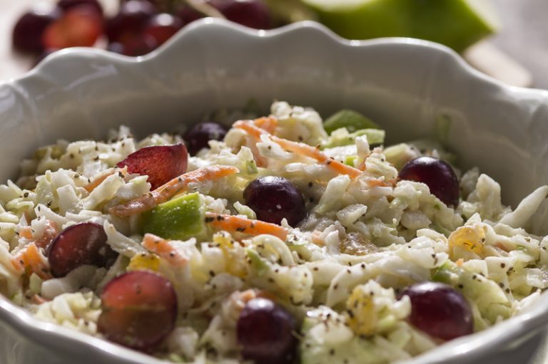 ColeSlaw with Fruit – Coach BJ